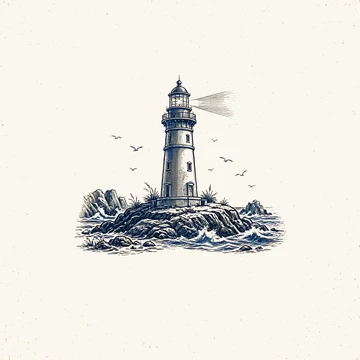The Daily Shore lighthouse